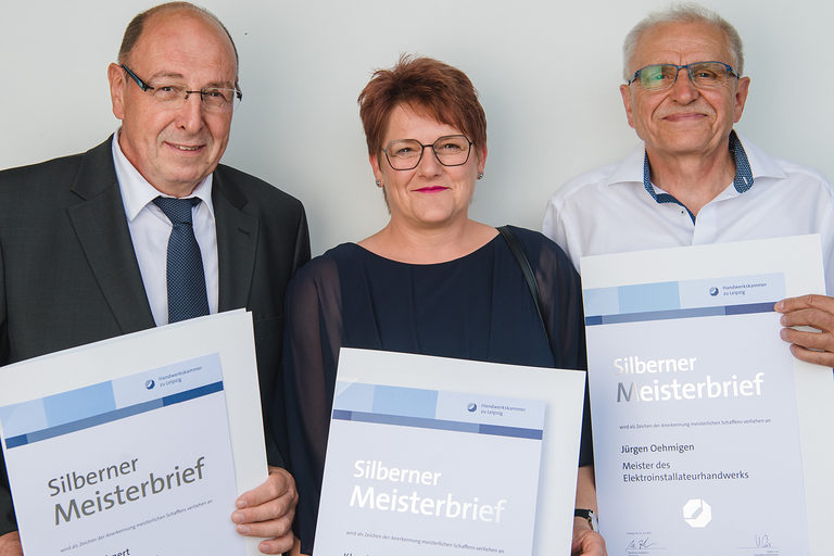 "Silberner Meisterbrief" für Profis aus der Region Leipzig. 35