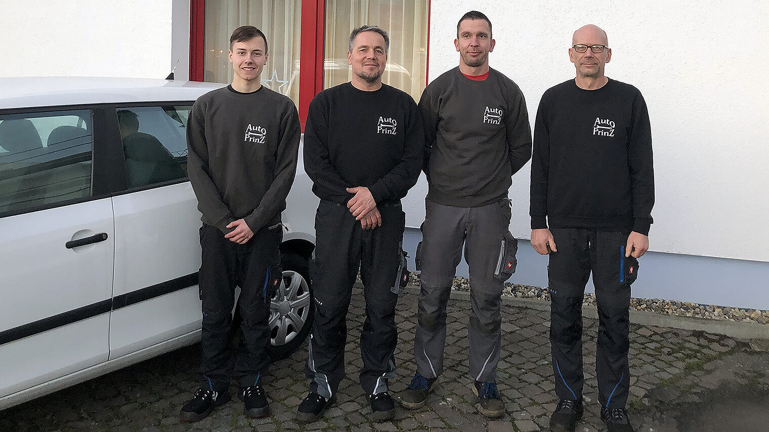 Historische Auto-Werkstatt in Schildau / Stefan Prinz führt Familienunternehmen in fünfter Generation.