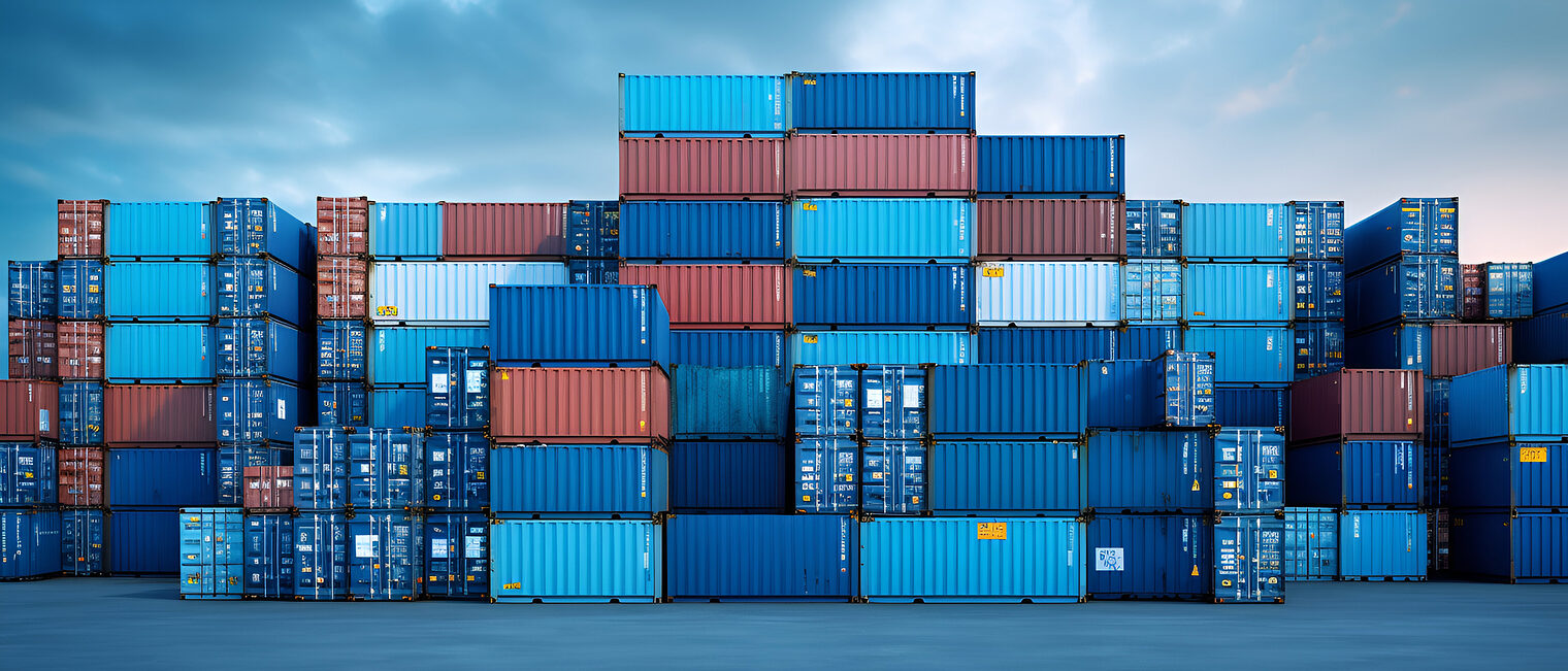 Cargo, Container, Lieferkette, Hafen. Bild: Saim /stock.adobe.com (generiert mit KI)