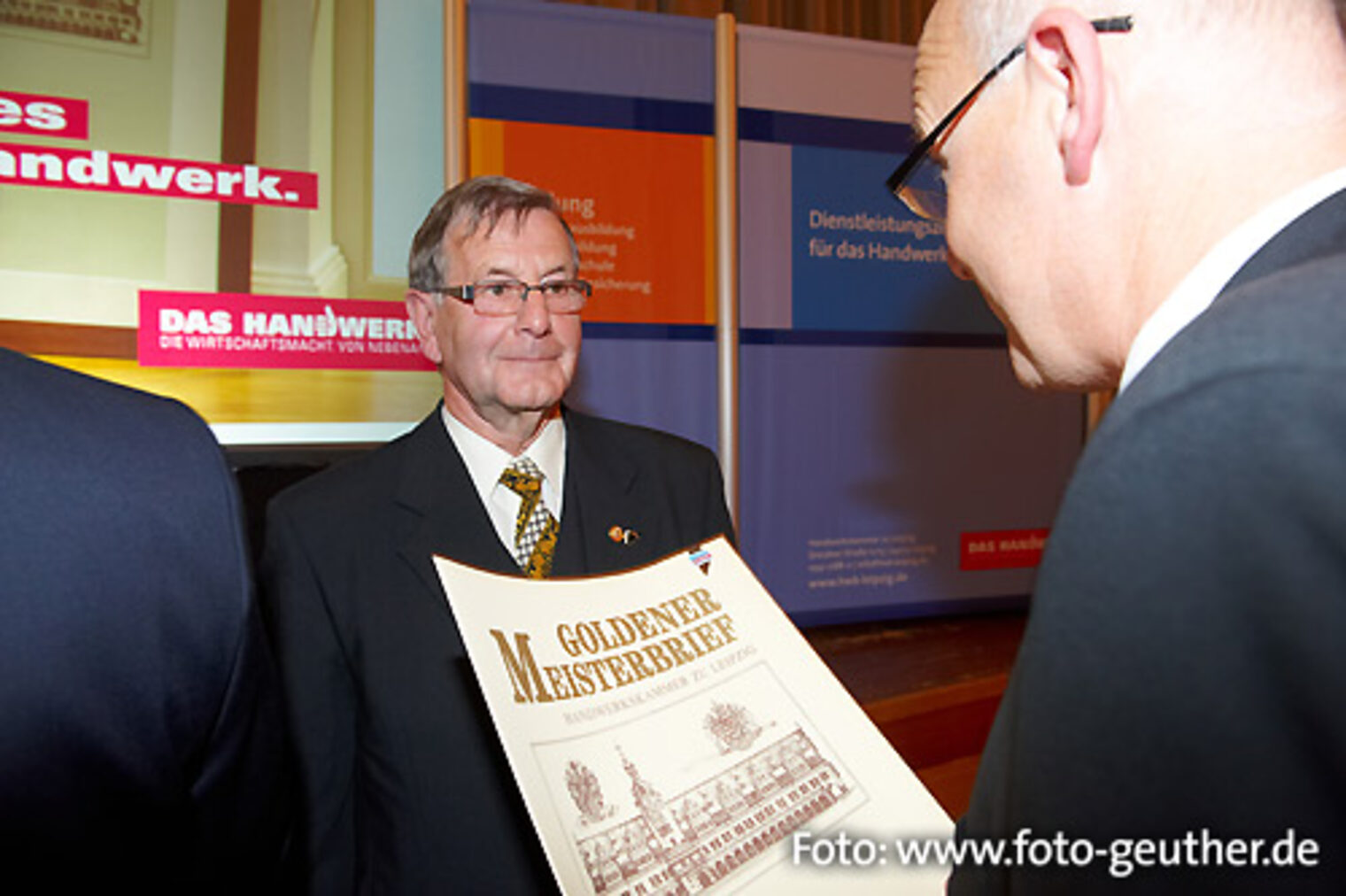 Impressionen der Festveranstaltung anlässlich der Verleihung der goldenen Meisterbriefe 2011. Bild: 64