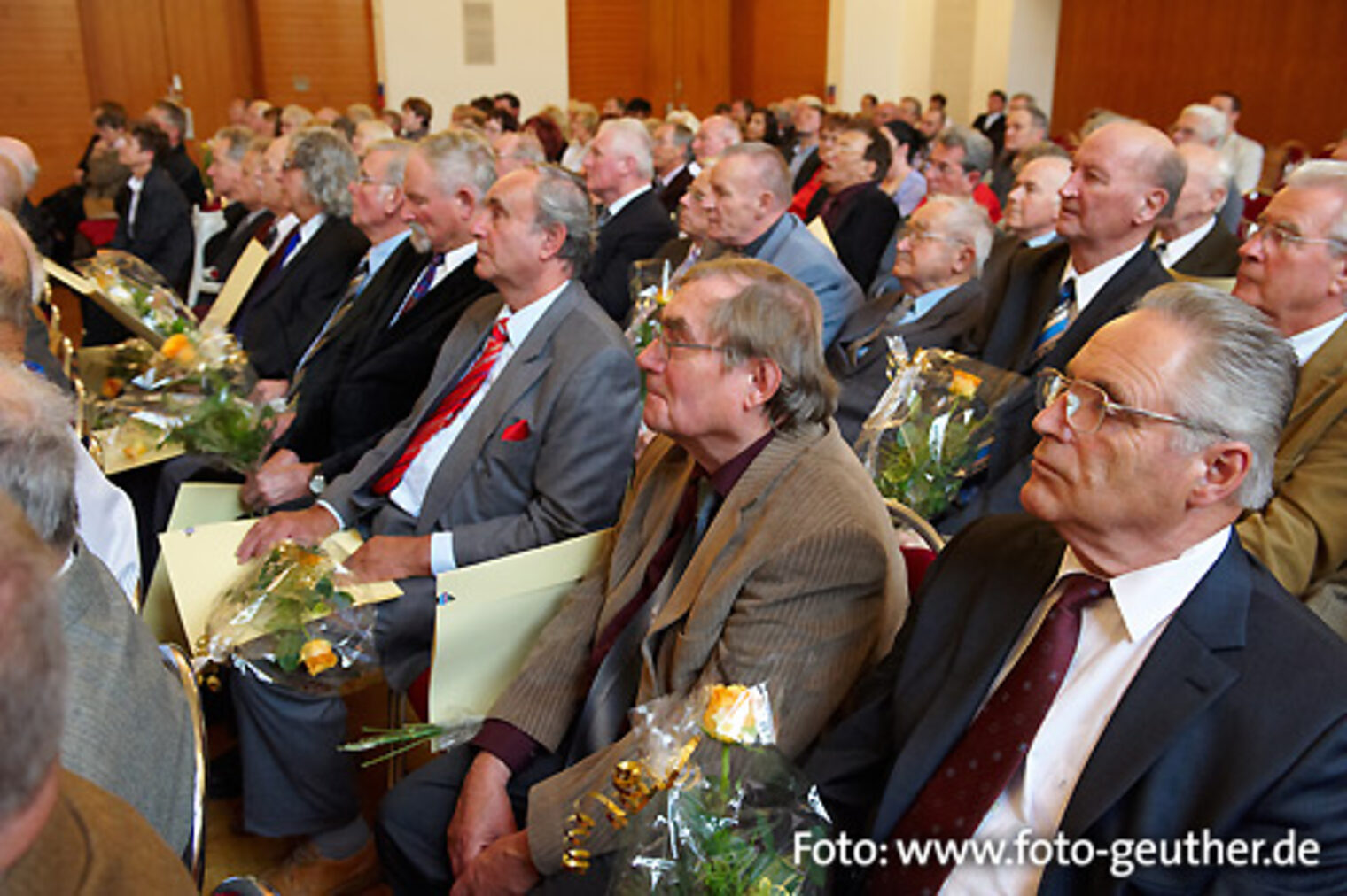 Impressionen der Festveranstaltung anlässlich der Verleihung der goldenen Meisterbriefe 2011. Bild: 68