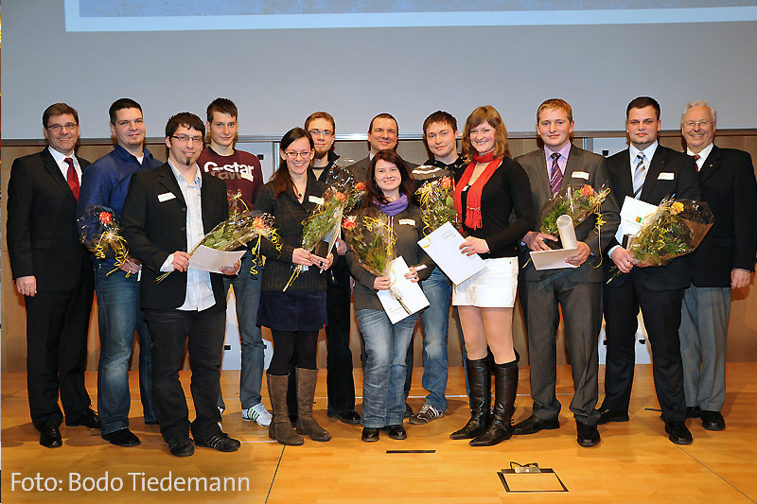 Ehrung der sächsischen Sieger im Leistungswettbewerb des Deutschen Handwerks 2011. Foto: Bodo Tiedemann 2