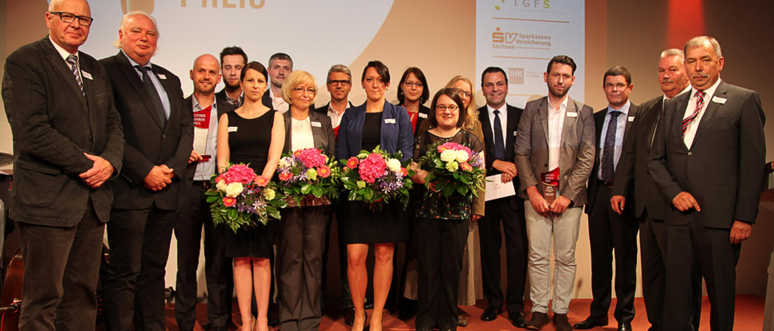 Verleihung Leipziger Gründerpreis 2014