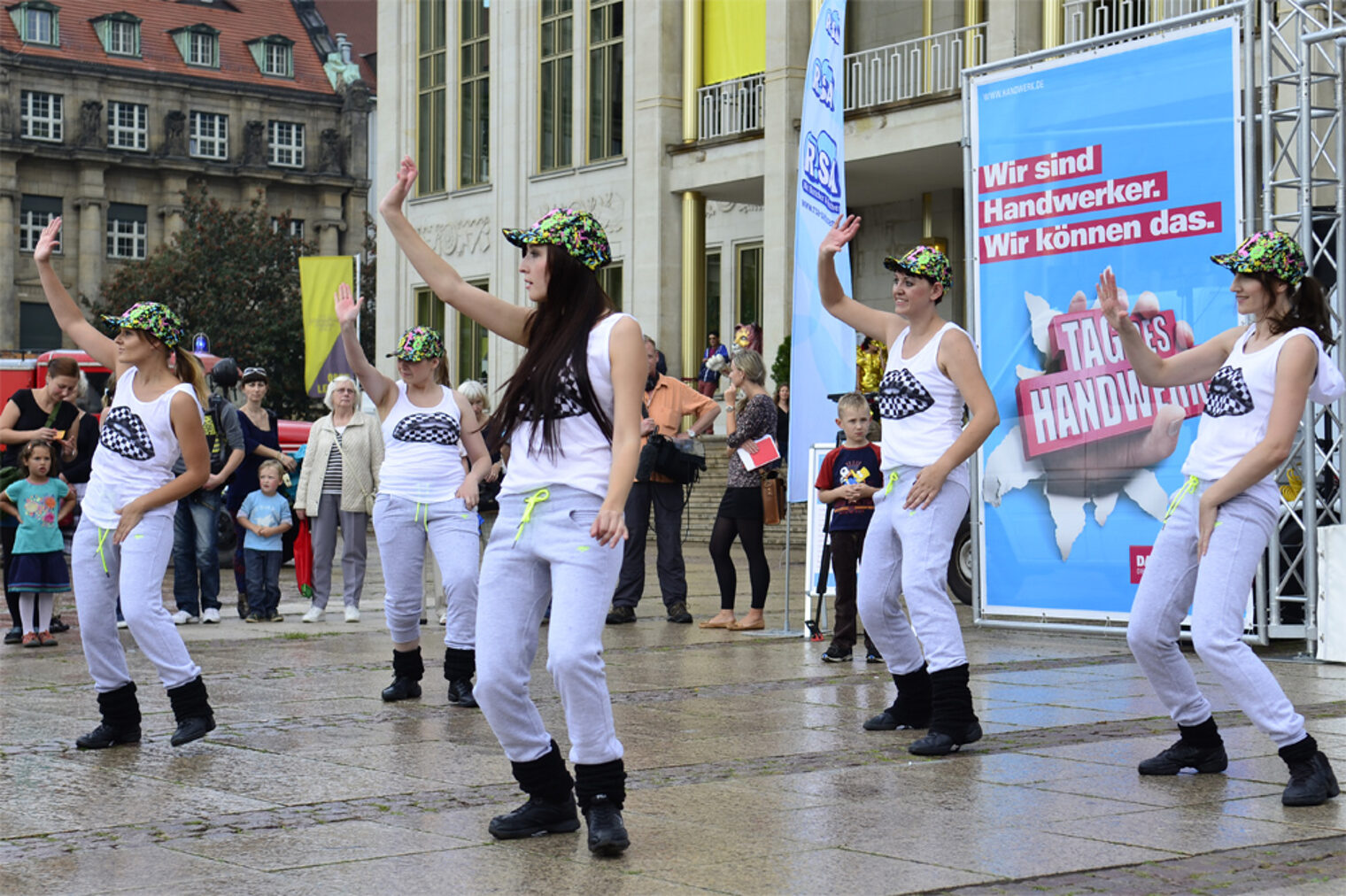 "Tag des Handwerks" 2014 auf dem Leipziger Augustusplatz 2