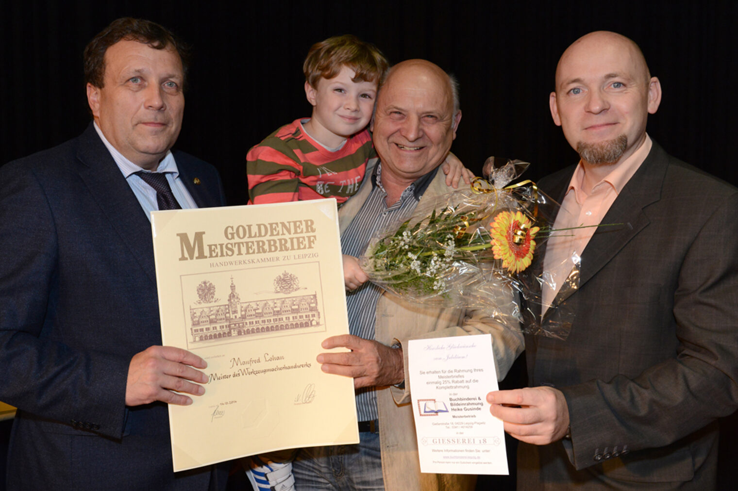 Fotos von der Verleihung der Goldenen Meisterbriefe 2014 14