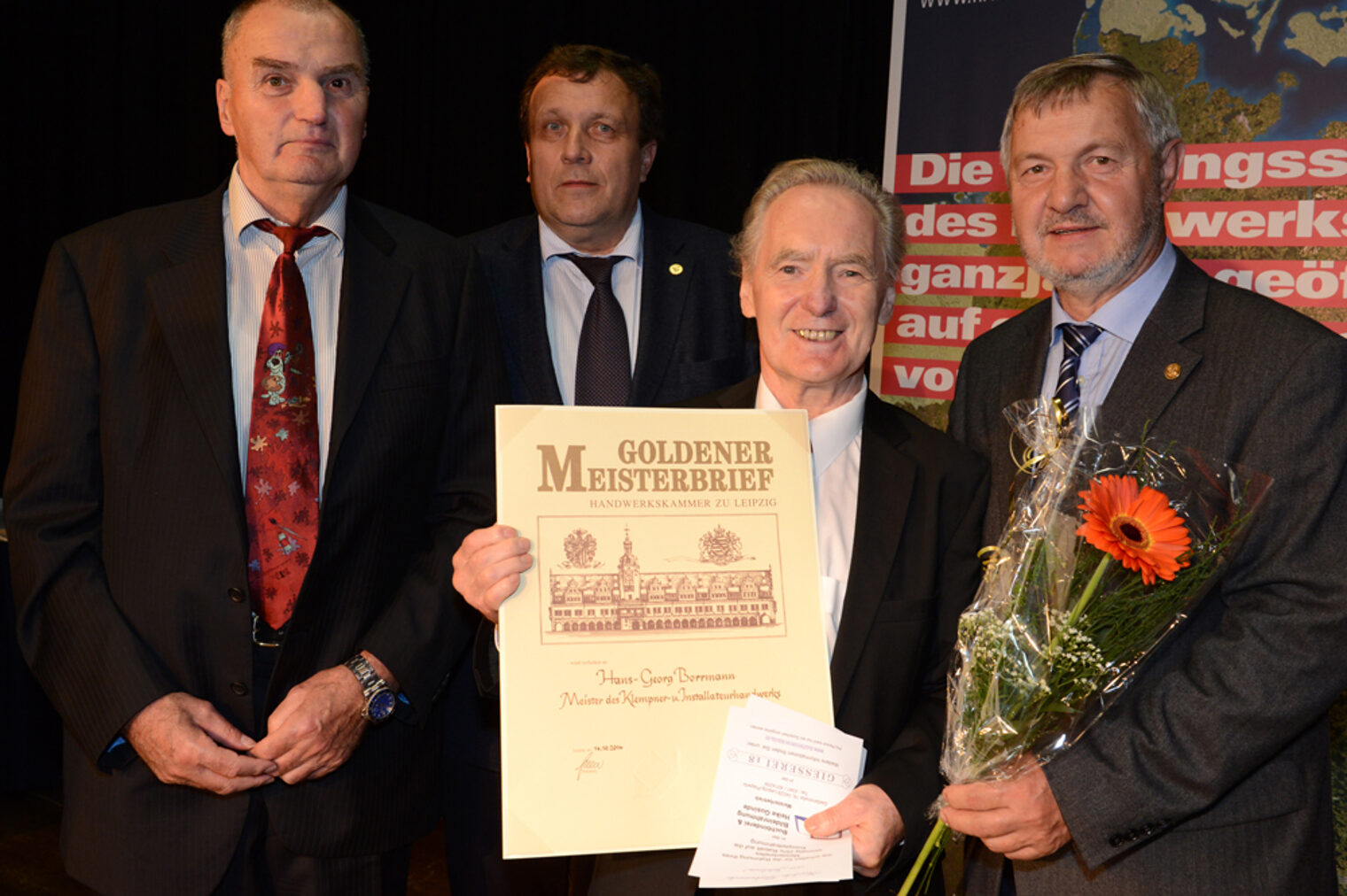 Fotos von der Verleihung der Goldenen Meisterbriefe 2014 15