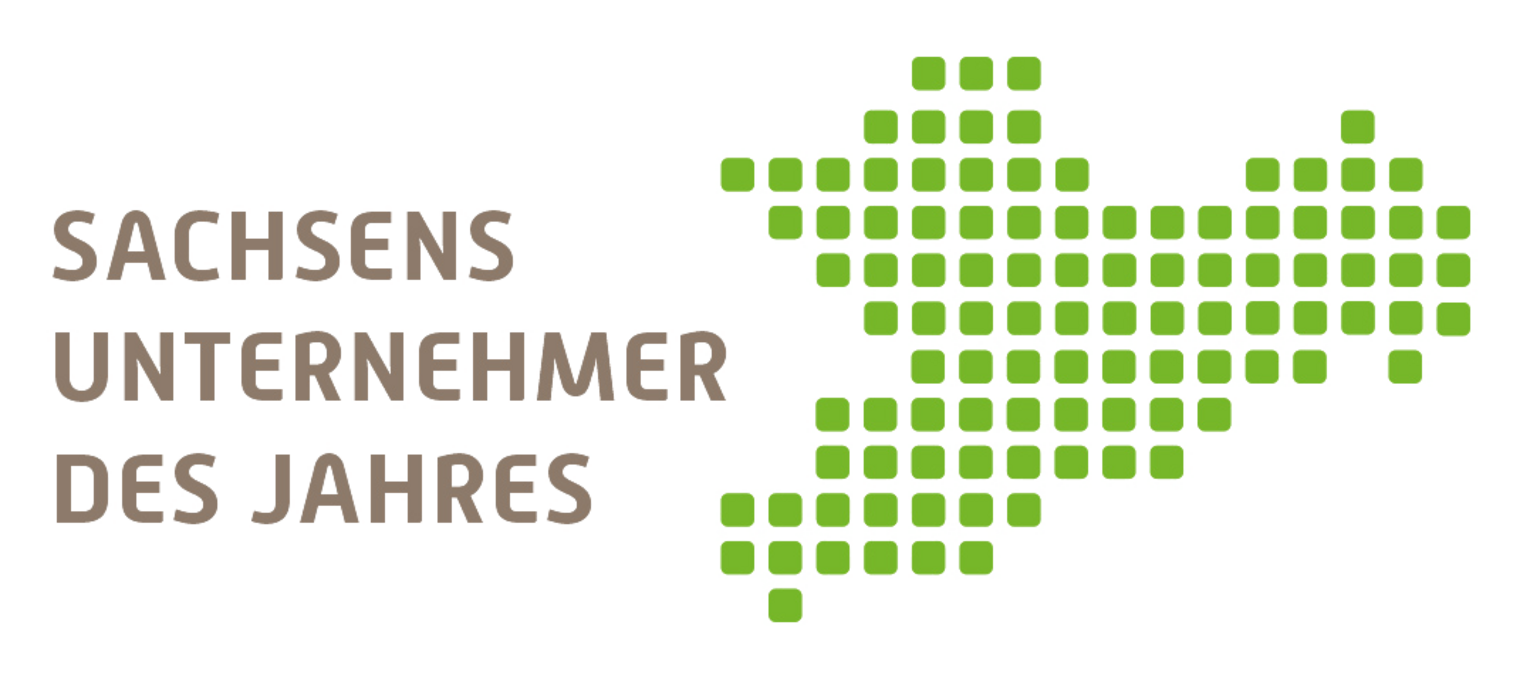 Logo: Sachsens Unternehmer des Jahres.