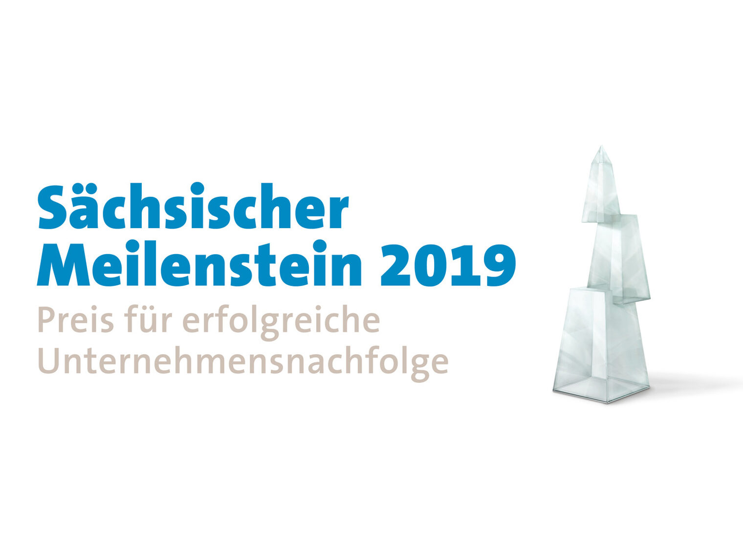 Logo: Sächsischer Meilenstein 2019