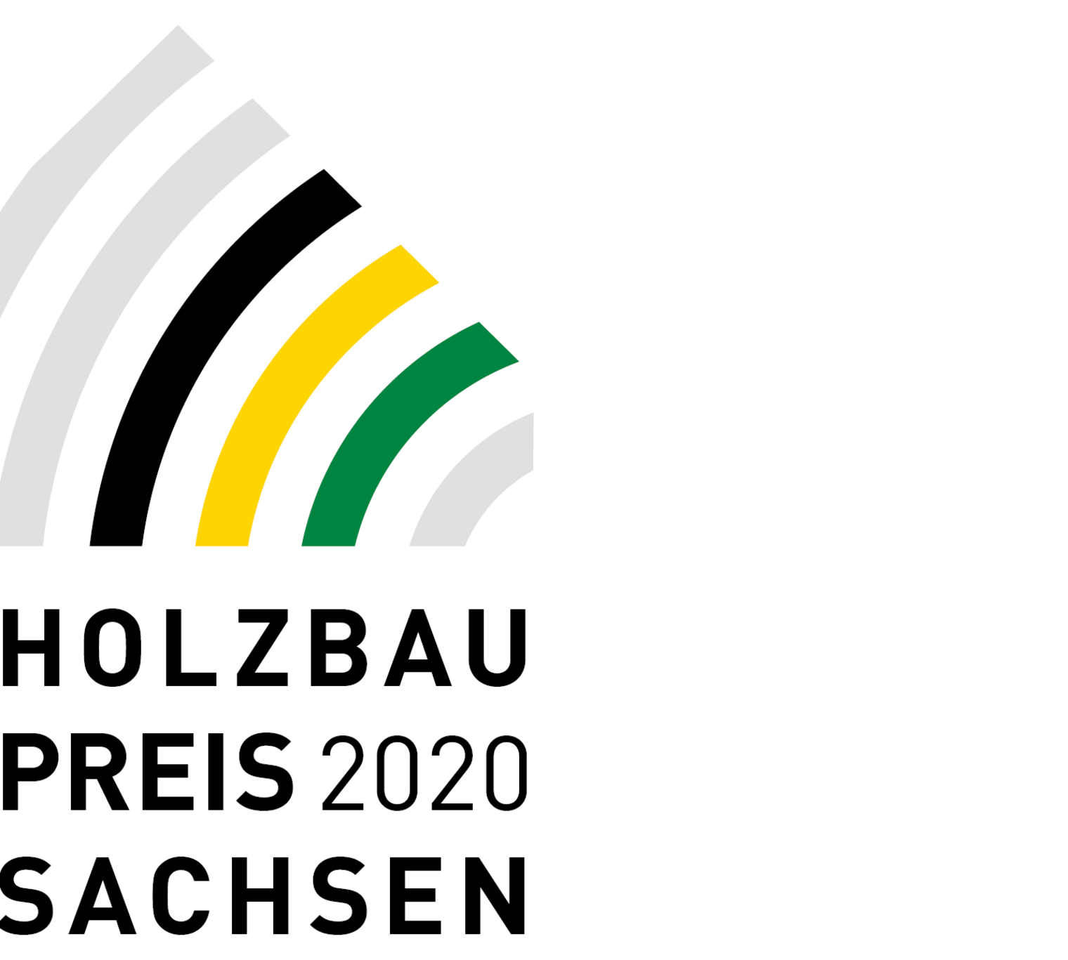 Logo: Holzbaupreis Sachsen 2020
