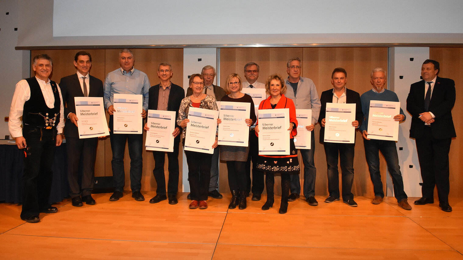 Verleihung der "Silbernen Meisterbriefe" | 22. Februar 2020 20