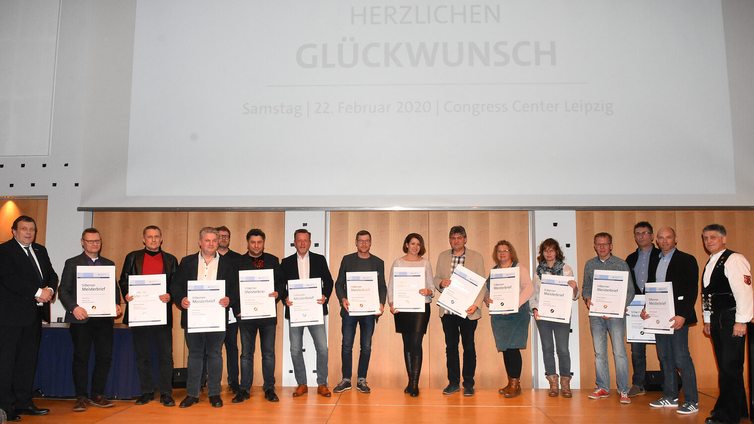 Verleihung der "Silbernen Meisterbriefe" | 22. Februar 2020 28