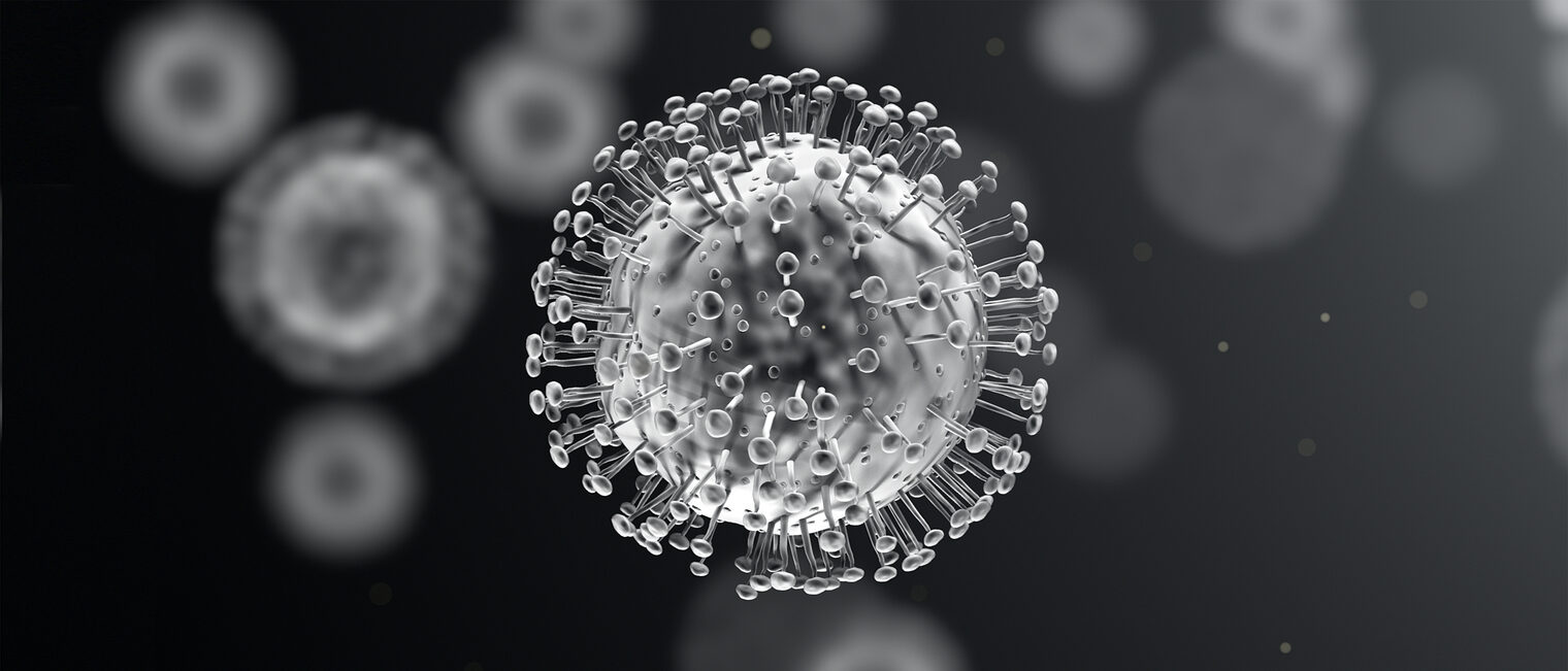 Virus / Infektion / Gesundheiutsschutz. Bild: Jezper / stock.adobe.com