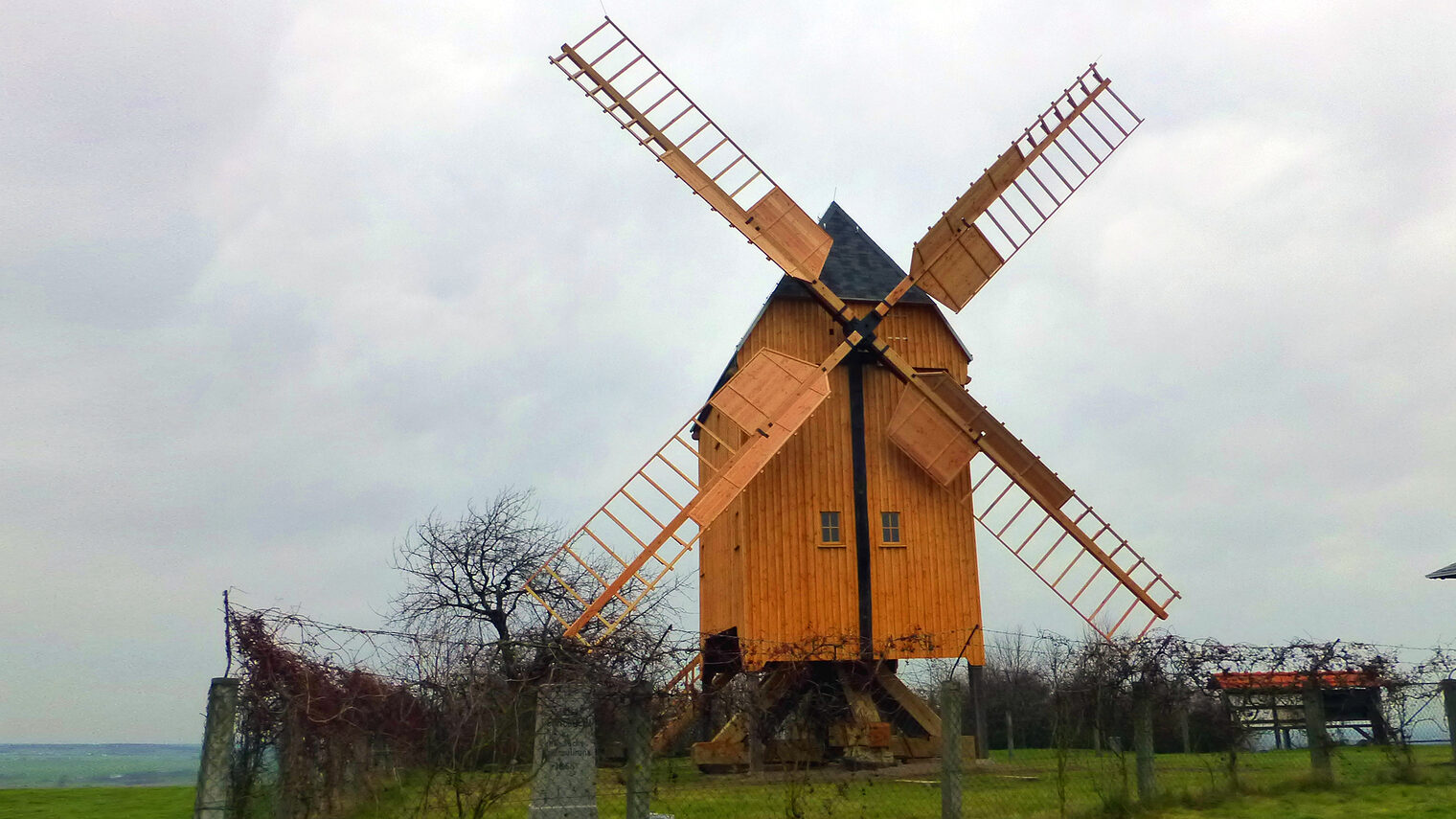 Denkmalpflegepreis 2014, Helmut Rudolph, Instandsetzung und Sanierung der Bockwindmühle auf dem Liebschützberg