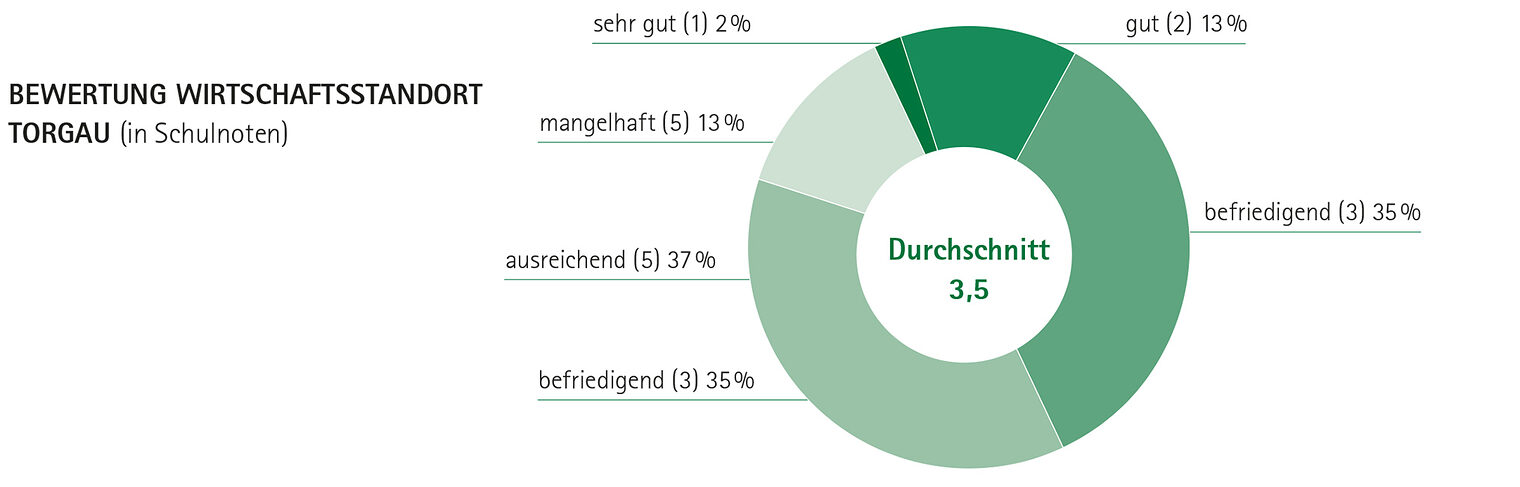 Bewertung des Wirtschaftsstandortes Torgau 2019