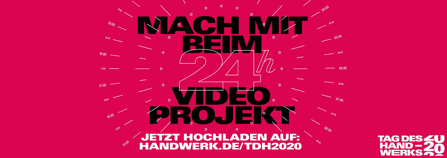 24-h-Video-Projekt zur Imagekampagne des Handwerks.