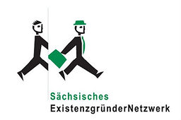 Sächsisches ExistenzgründerNetzwerk - Logo