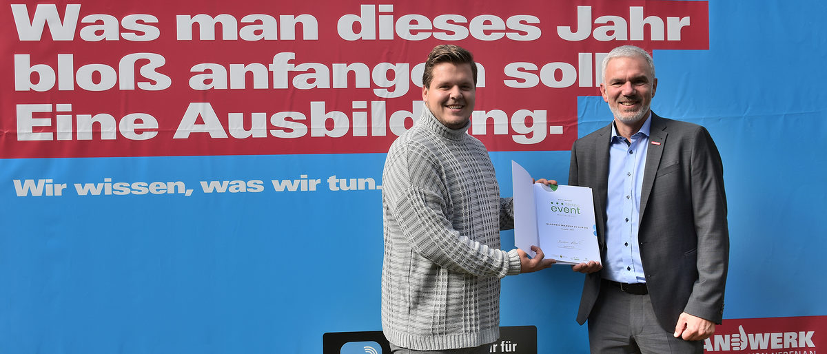 Denkzeit Event, Urkunde, Lux, Steinbach.