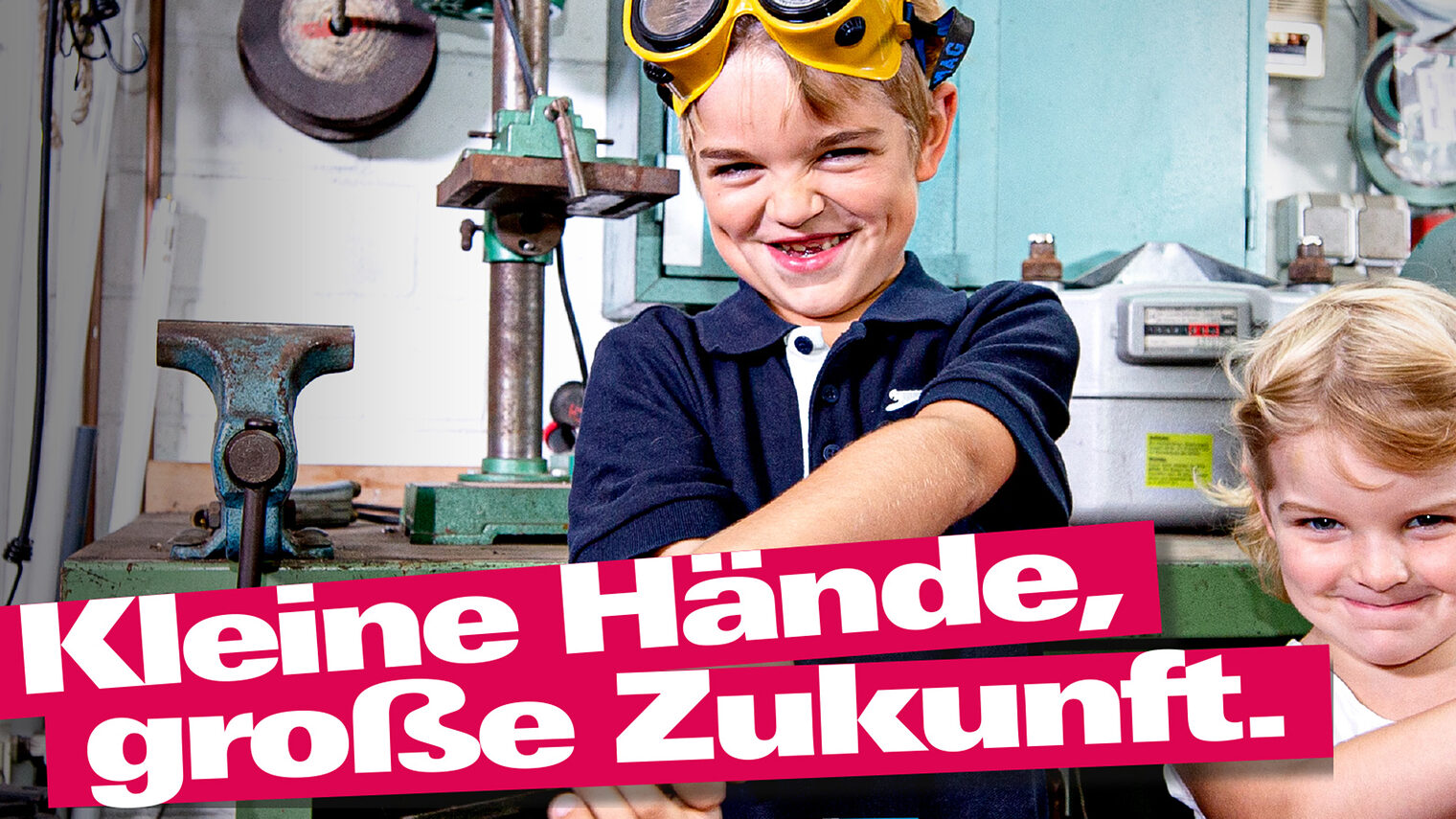 Kleine Hände, große Zukunft 2020. Bild: Aktion Modernes Handwerk