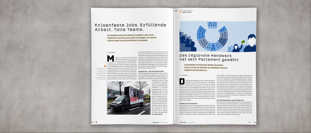 Bildkomposition DHB 04/2021 Inhaltsseiten