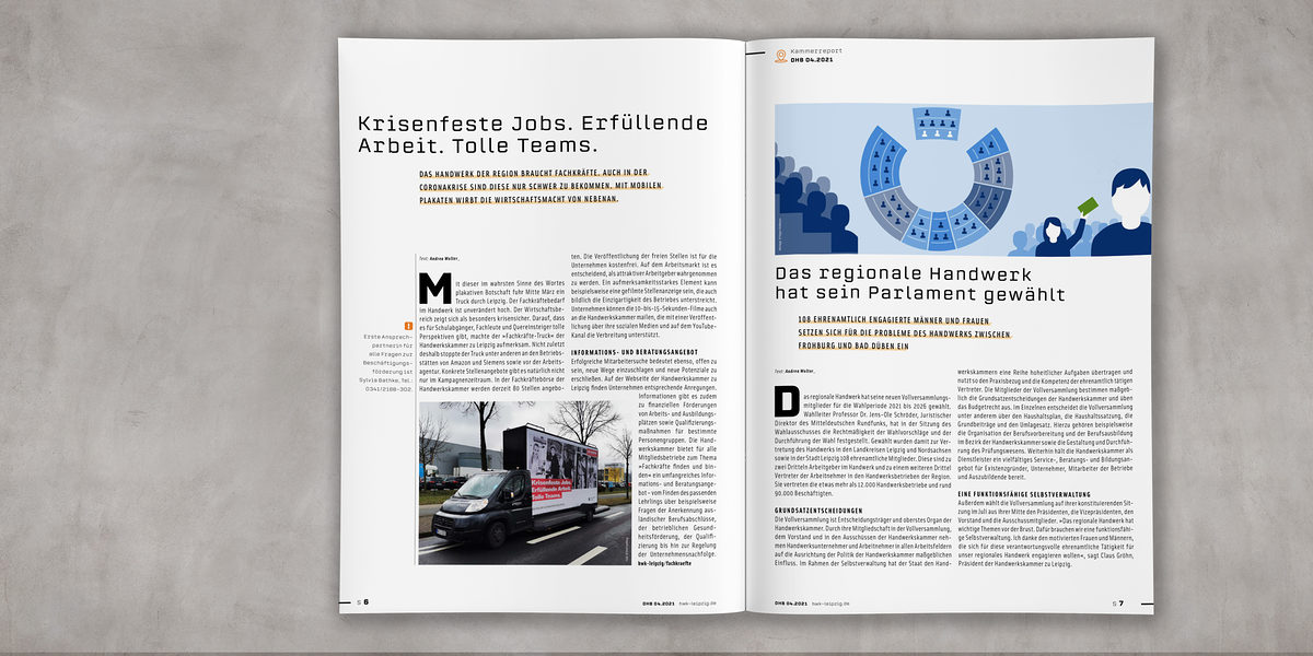Bildkomposition DHB 04/2021 Inhaltsseiten
