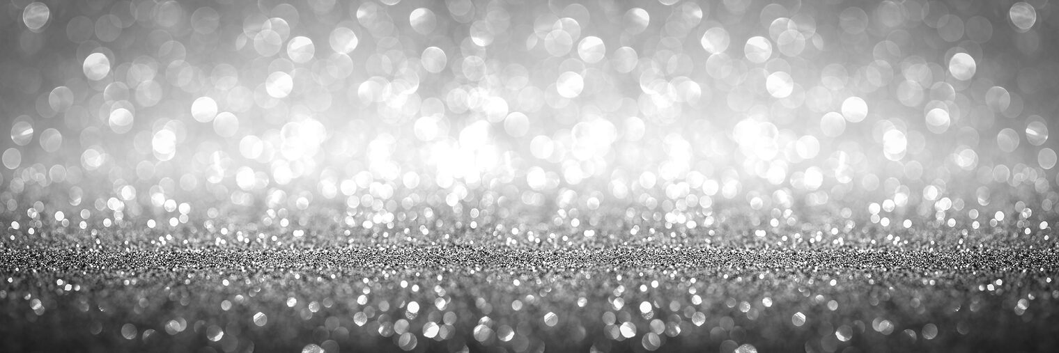 Silberglitter / Glückwunsch / Auszeichnung. Bild: AG Photo Design / stock.adobe.com