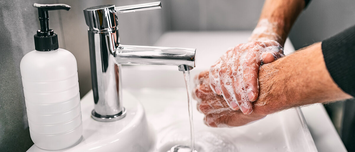 Hygiene, Hände, Waschen, Corona. Bild: Maridav / stock.adobe.com