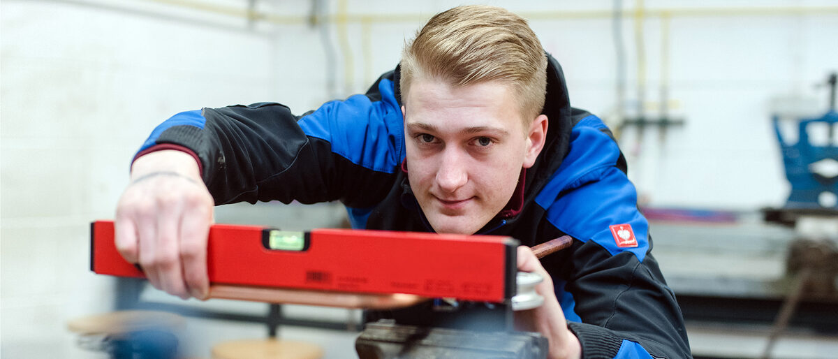 Kai Rasenberger belegt im Leistungswettbewerb des Deutschen Handwerks Platz 1. Bild: Anika Dollmeyer