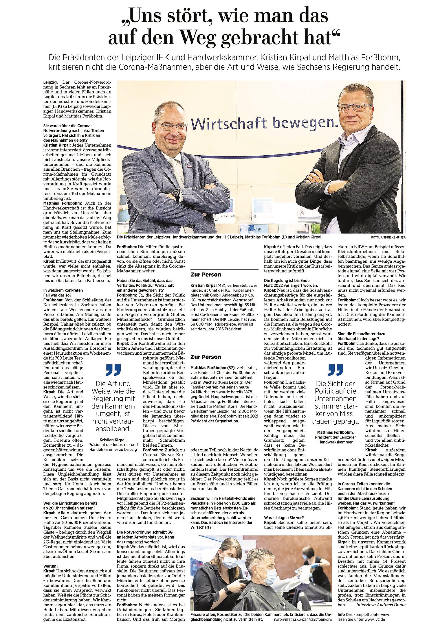 3. Januar 2022 / Leipziger Volkszeitung