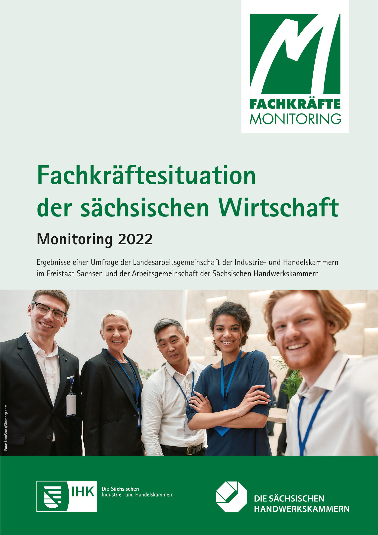 Fachkräftemonitoring 2022 (Titelbild)