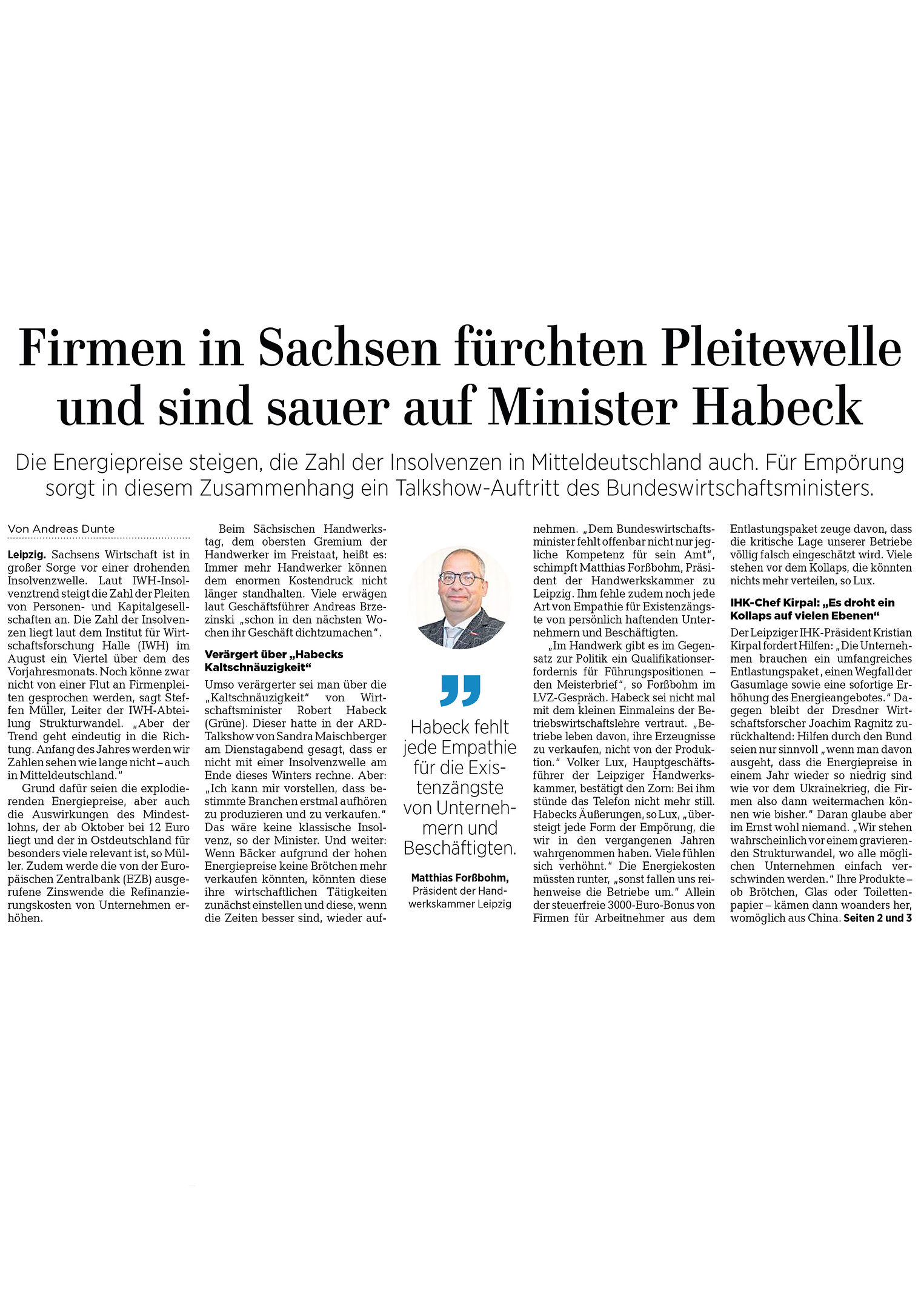 8. September 2022 / Leipziger Volkszeitung