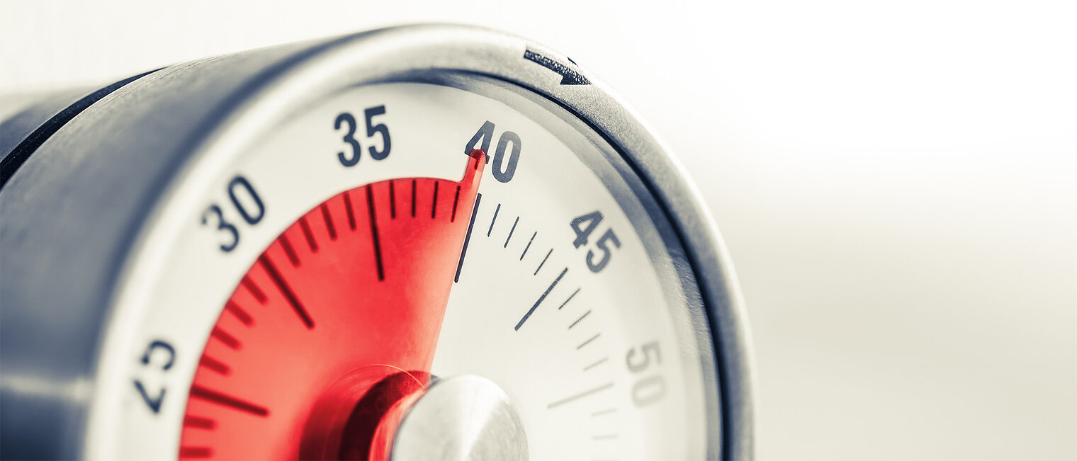 Kurzzeitwecker / Uhr. Bild: devenorr / stock.adobe.com