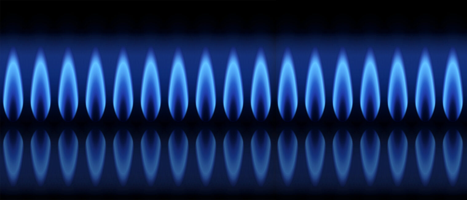 Gasflammen. Bild: stock.adobe.com / Regormark