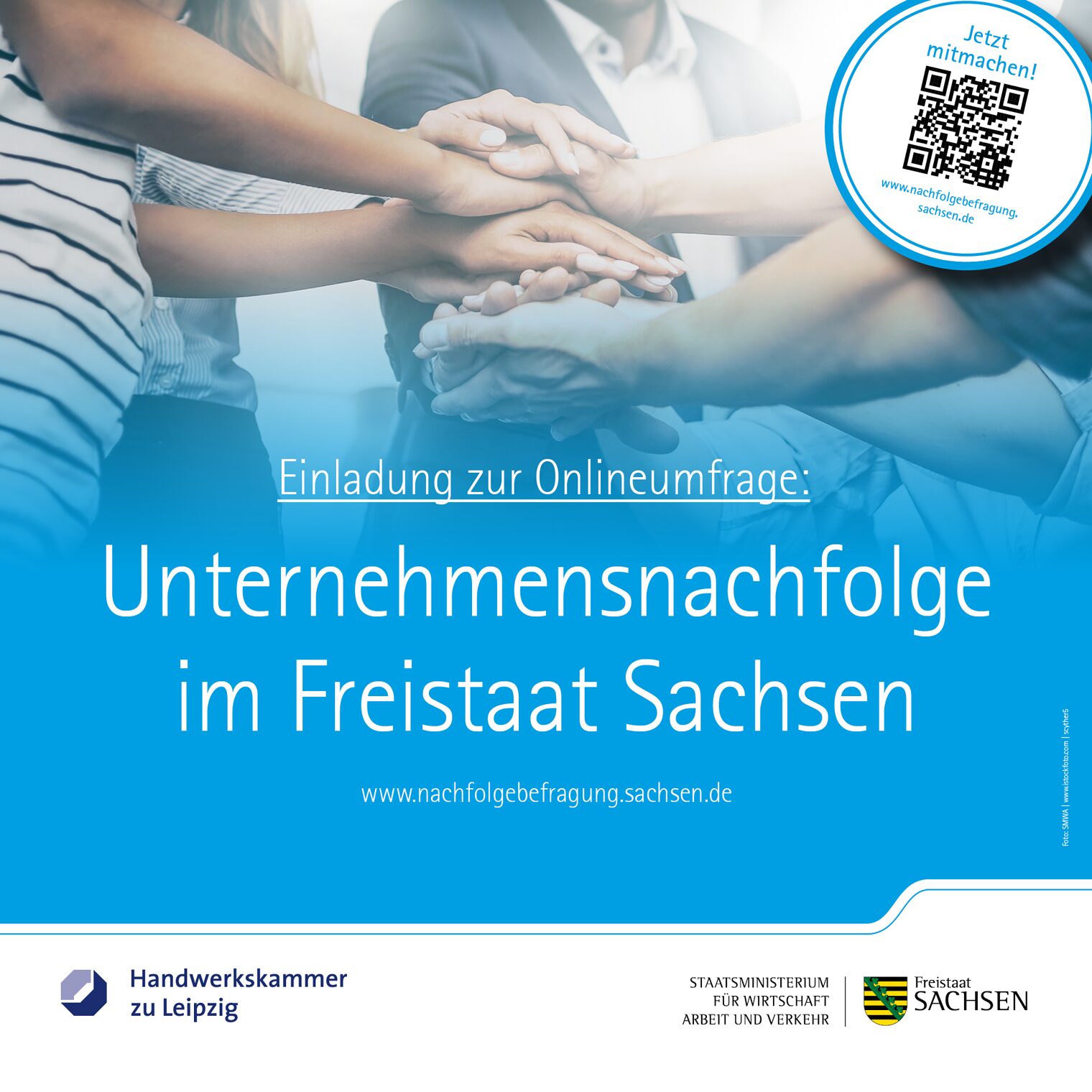 Grafik zur Befragung "Unternehmensnachfolge im Freistaat Sachsen" 2023.