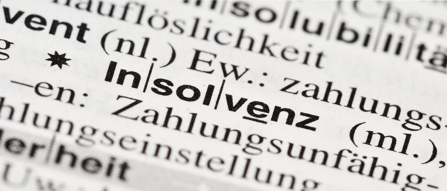 Insolvenz. Bild: stock.adobe.com / Marco2811