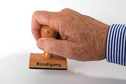 Kündigung. Bild: pixelio.de - Rainer Sturm