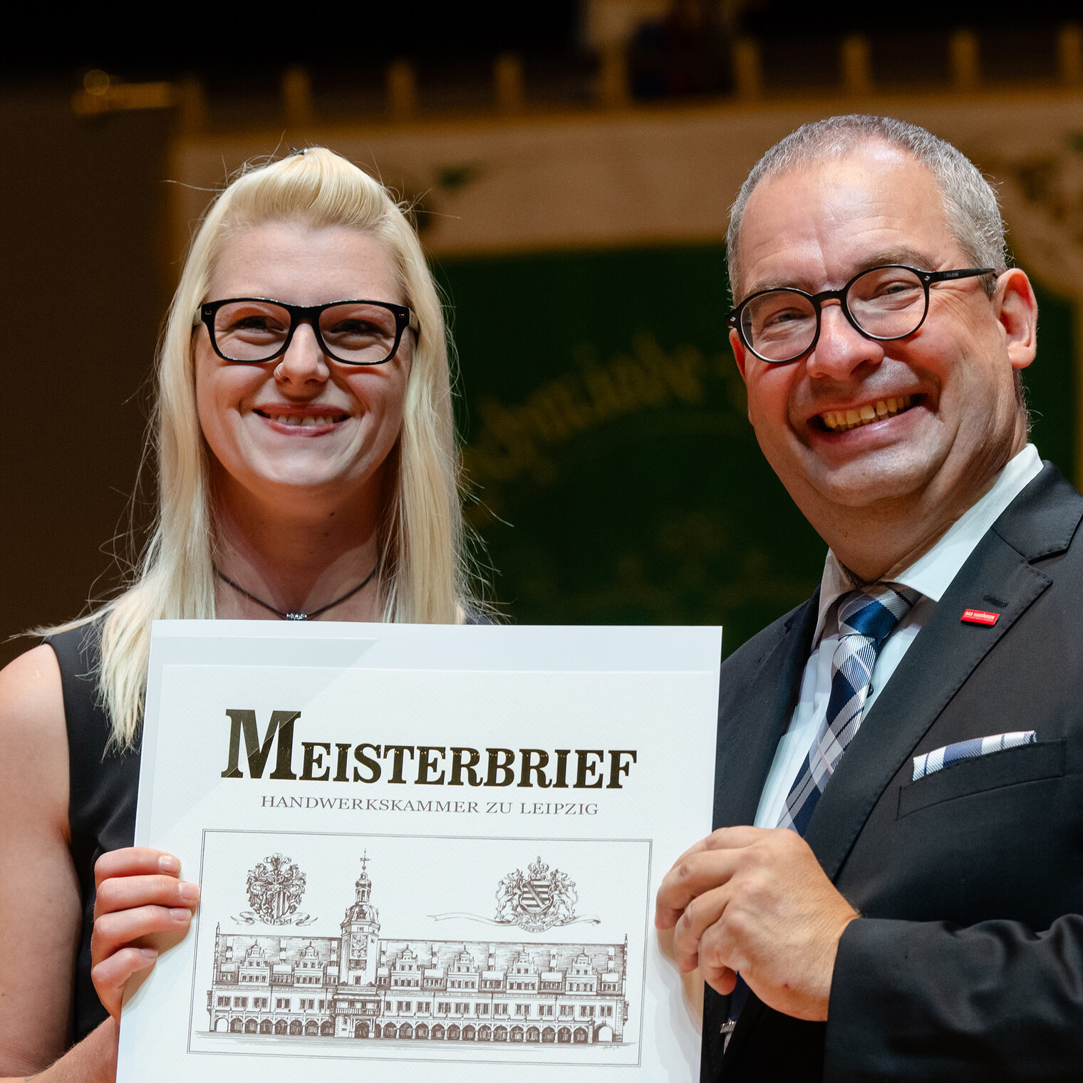 Meisterfeier und Verleihung »Silberne Meisterbriefe« 2024. Bild: Anika Dollmeyer / Rico Thumser 31
