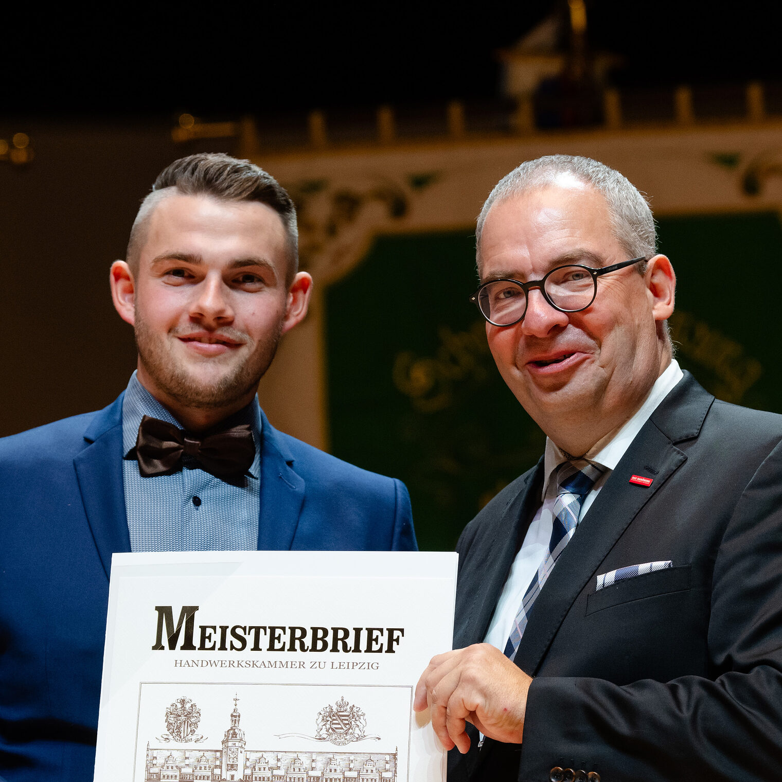 Meisterfeier und Verleihung »Silberne Meisterbriefe« 2024. Bild: Anika Dollmeyer / Rico Thumser 36
