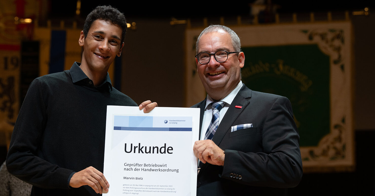 Meisterfeier und Verleihung »Silberne Meisterbriefe« 2024. Bild: Anika Dollmeyer / Rico Thumser 42