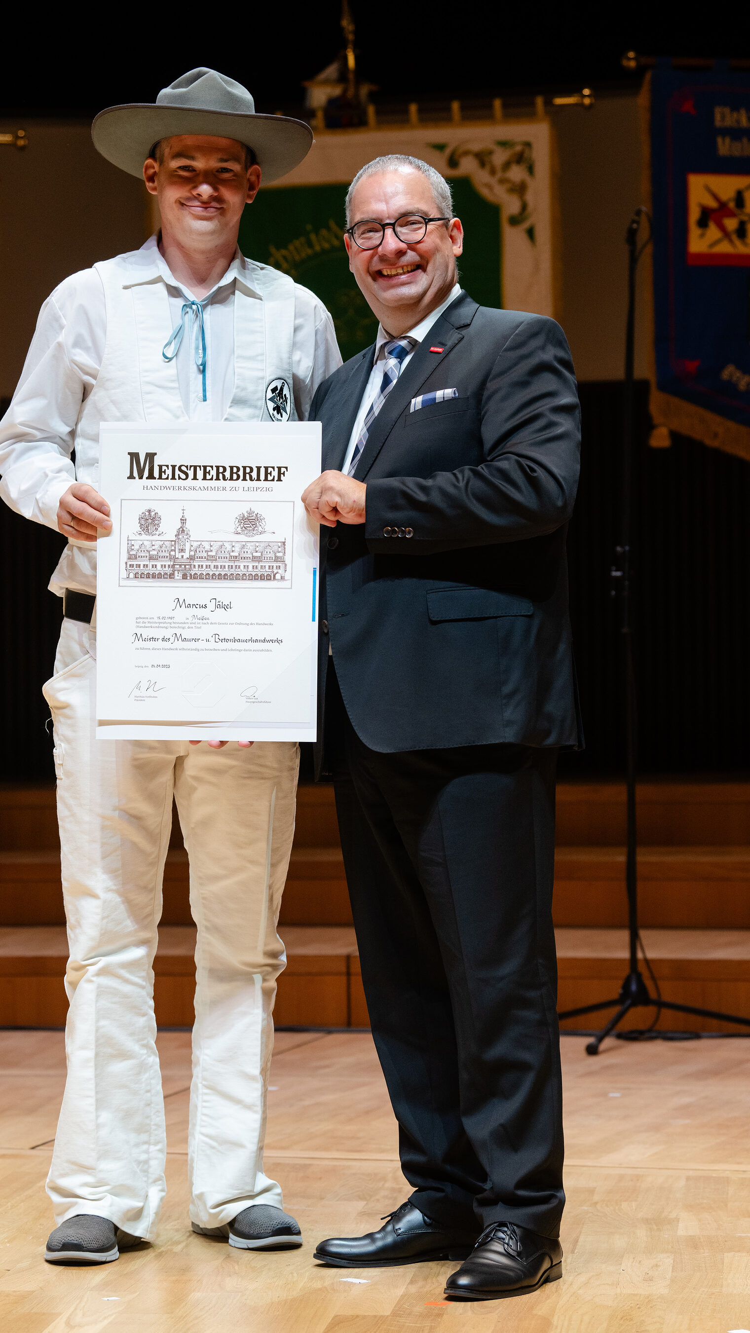 Meisterfeier und Verleihung »Silberne Meisterbriefe« 2024. Bild: Anika Dollmeyer / Rico Thumser 43