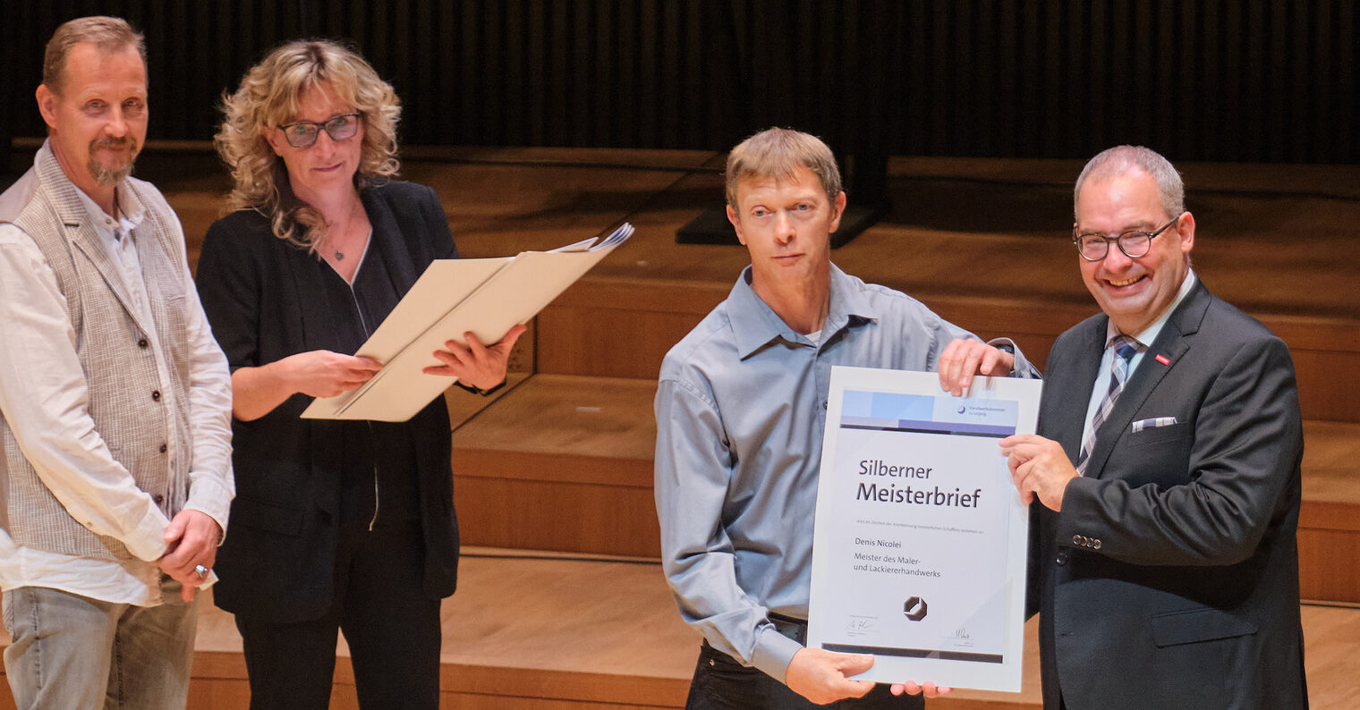 Meisterfeier und Verleihung »Silberne Meisterbriefe« 2024. Bild: Anika Dollmeyer / Rico Thumser