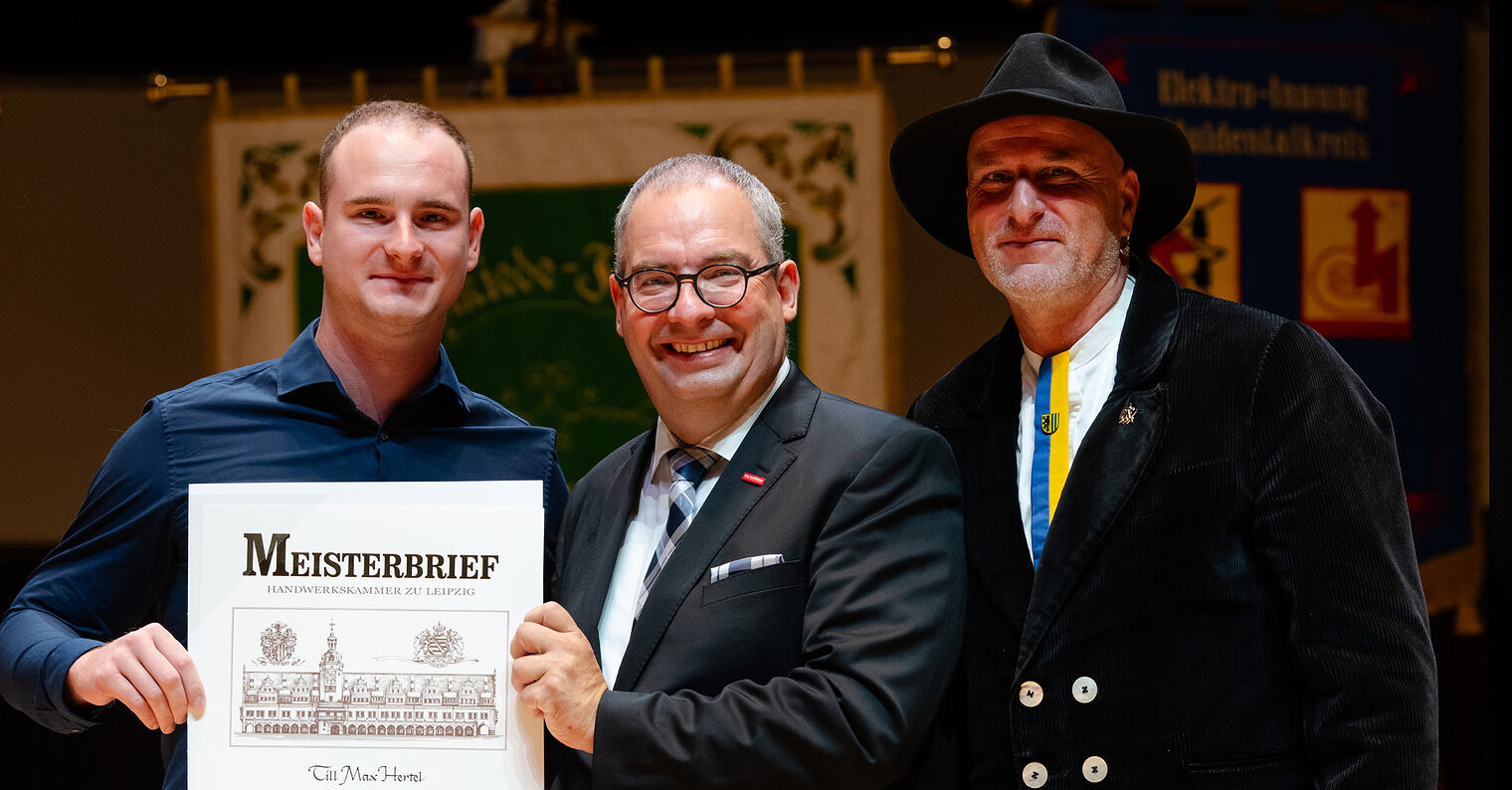 Meisterfeier und Verleihung »Silberne Meisterbriefe« 2024. Bild: Anika Dollmeyer / Rico Thumser