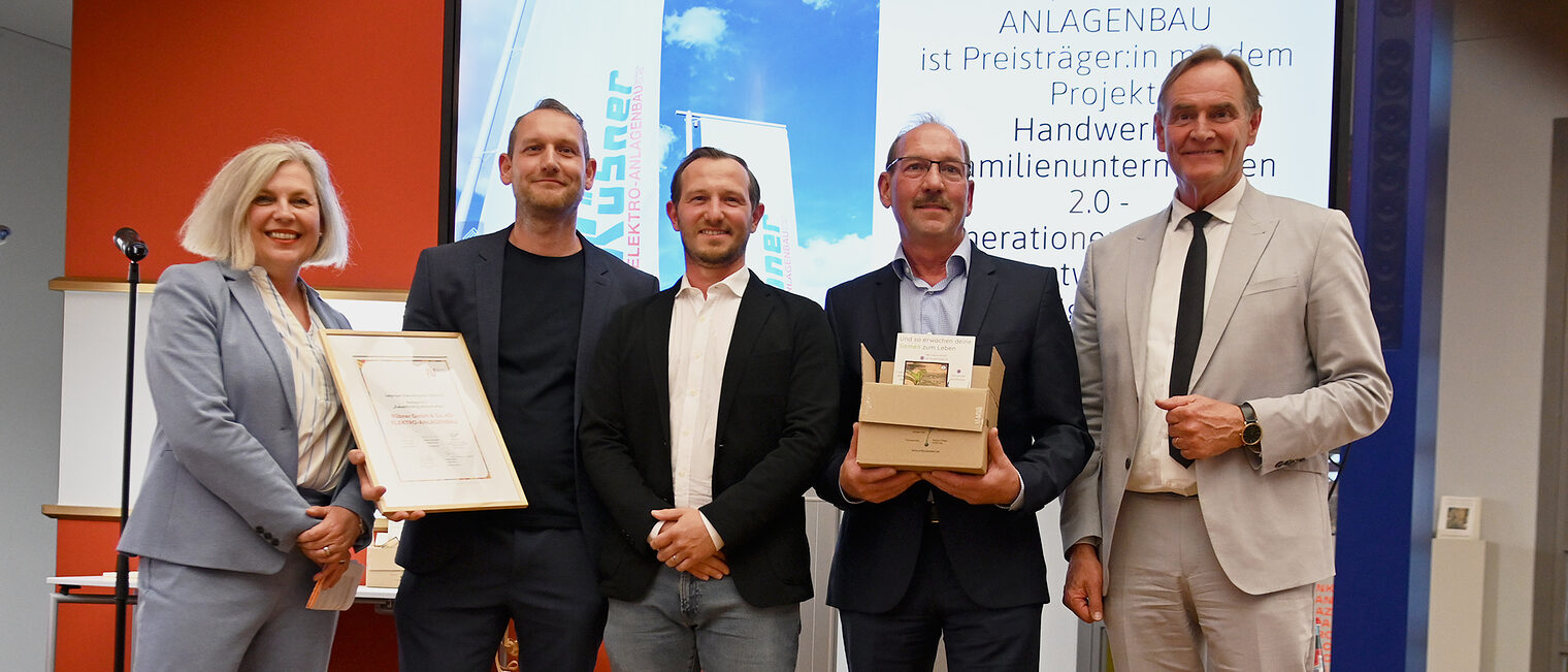 Leipziger Zukunftspreis 2024 – Preisträger: Rübner GmbH & Co. KG ELEKTRO-ANLAGENBAU
