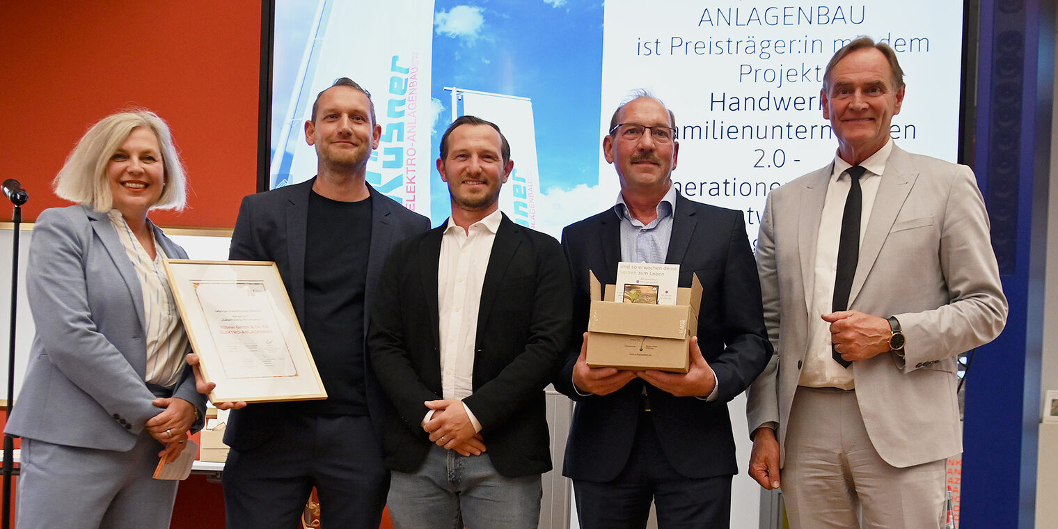Leipziger Zukunftspreis 2024 – Preisträger: Rübner GmbH & Co. KG ELEKTRO-ANLAGENBAU