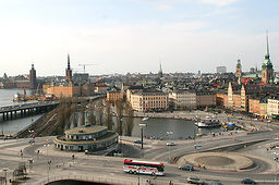 Blick über die Dächer vonn Stockholm. Bild: pixelio.de - Alexander Hauk