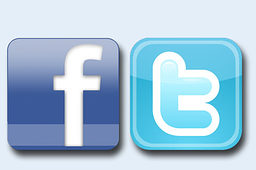 Facebook und Twitter