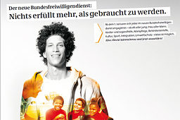 Bundesfreiwilligendienst. Bild: Bundesministerium für Familie, Senioren, Frauen und Jugend