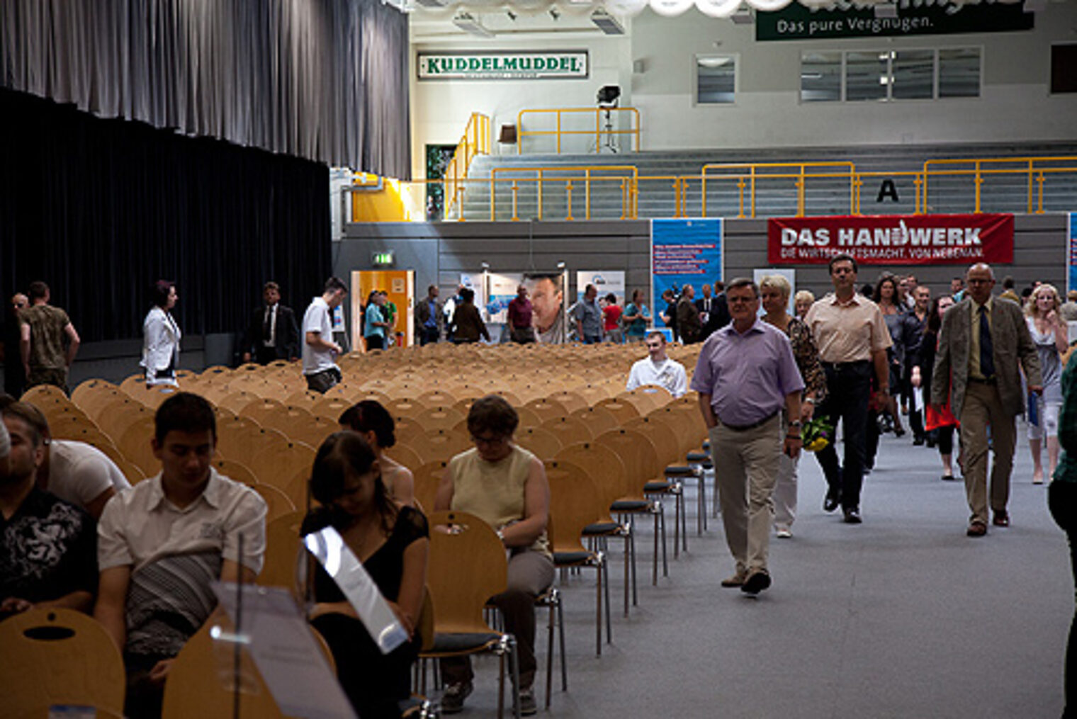 Gesellenfreisprechung Sommer 2011 in der Muldentalhalle Grimma 1