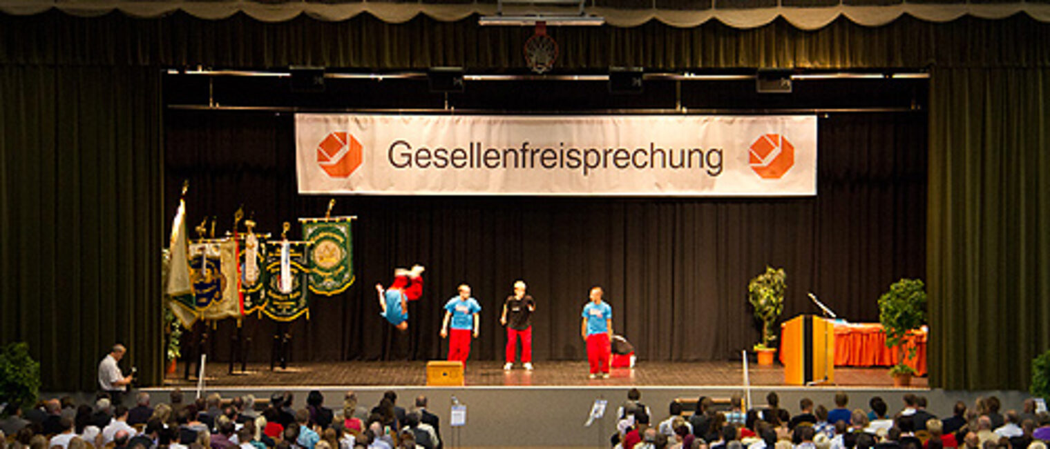 Gesellenfreisprechung Sommer 2011 in der Muldentalhalle Grimma 6