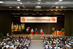 Gesellenfreisprechung Sommer 2011 in der Muldentalhalle Grimma 6