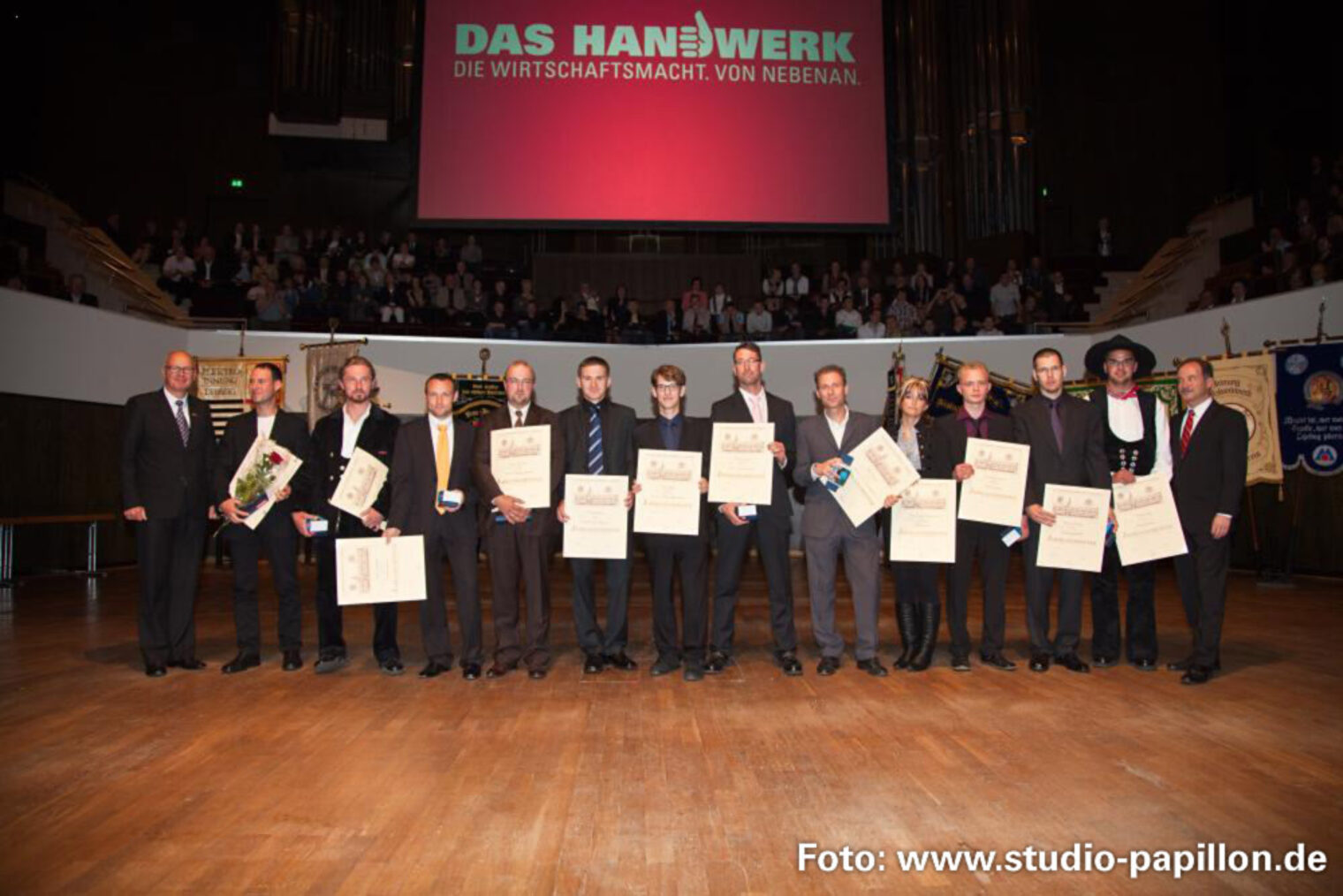 Meisterfeier der Handwerkskammer zu Leipzig 2011. Bild: 52